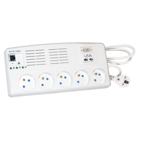 Bloc parafoudre 5 prises avec module CPL 200 Mbit/s intégré 14,90 € (val 69,90)