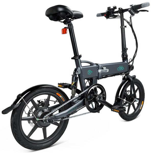 Vélo électrique pliant Adulte Fiido D2 gris roues 16 Pouces à 409€ Stock Europe