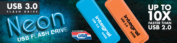 Clé USB 3 64GO Intégral NEON à 27€ livraison comprise