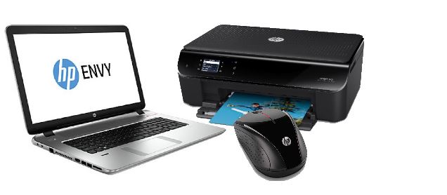 PC portable 17 pouces Core I5 HP Envy + souris sans fil + Imprimante Multifonction à 417€80
