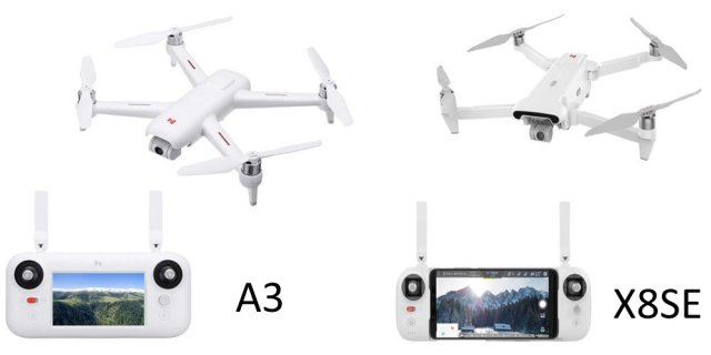 La gamme des nouveaux drones FIMI