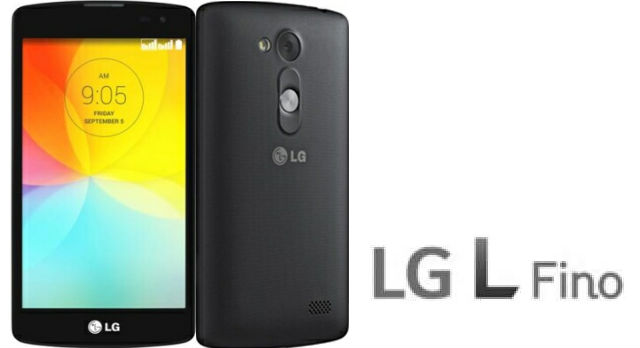 Smartphone 3G+ LG L FINO noir à 69€ après ODR