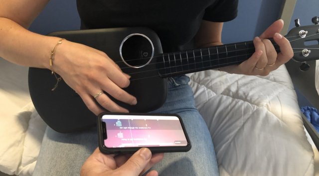 L'application offre un accompagnement musical quand vous jouez