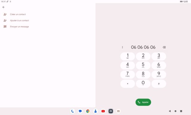Possible de téléphoner avec