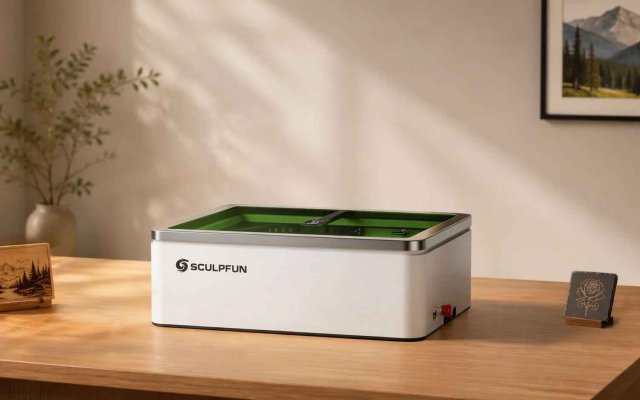 SCULPFUN E1, la machine de gravure Laser en caisson (…)