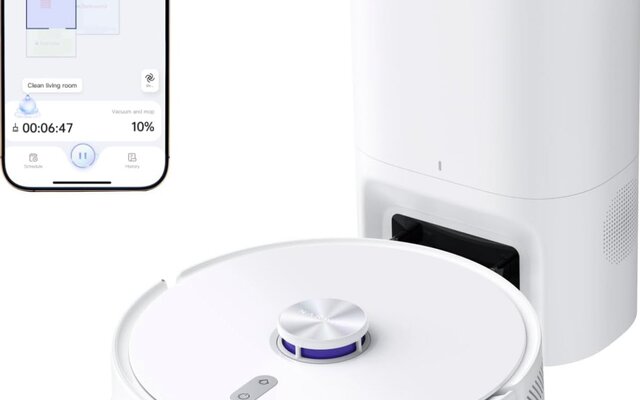 Le Narwal Freo S, robot aspirateur-laveur compact à (…)