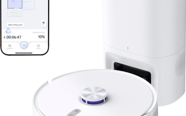 Le Narwal Freo S, robot aspirateur-laveur compact à (...)