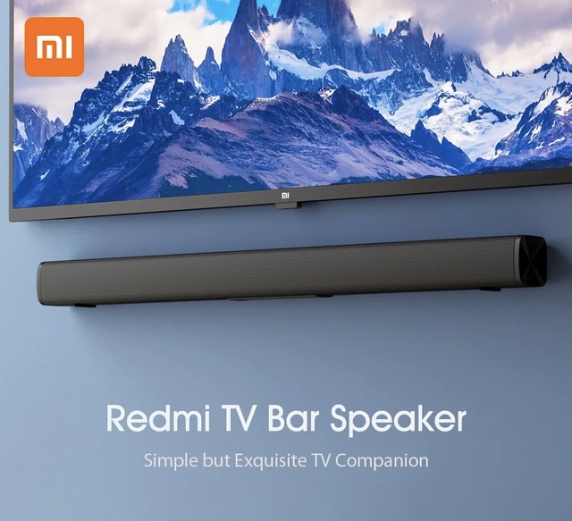 REDMI TV BAR by Xiaomi , une barre de son Bluetooth petit prix pour TV (46,69€ Stock UE)