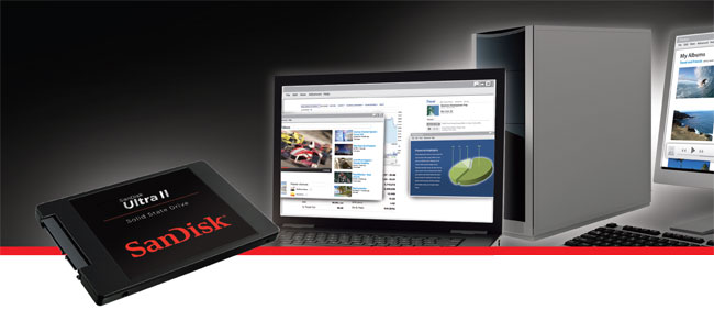 Disque SSD SANDISK Ultra II 480 Go à 99€74 (voire 94.72€)