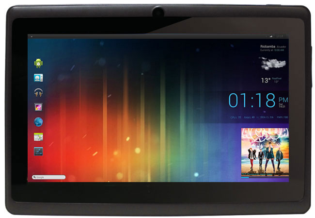 Soldes Tablette tactile Android 7 pouces 39€99