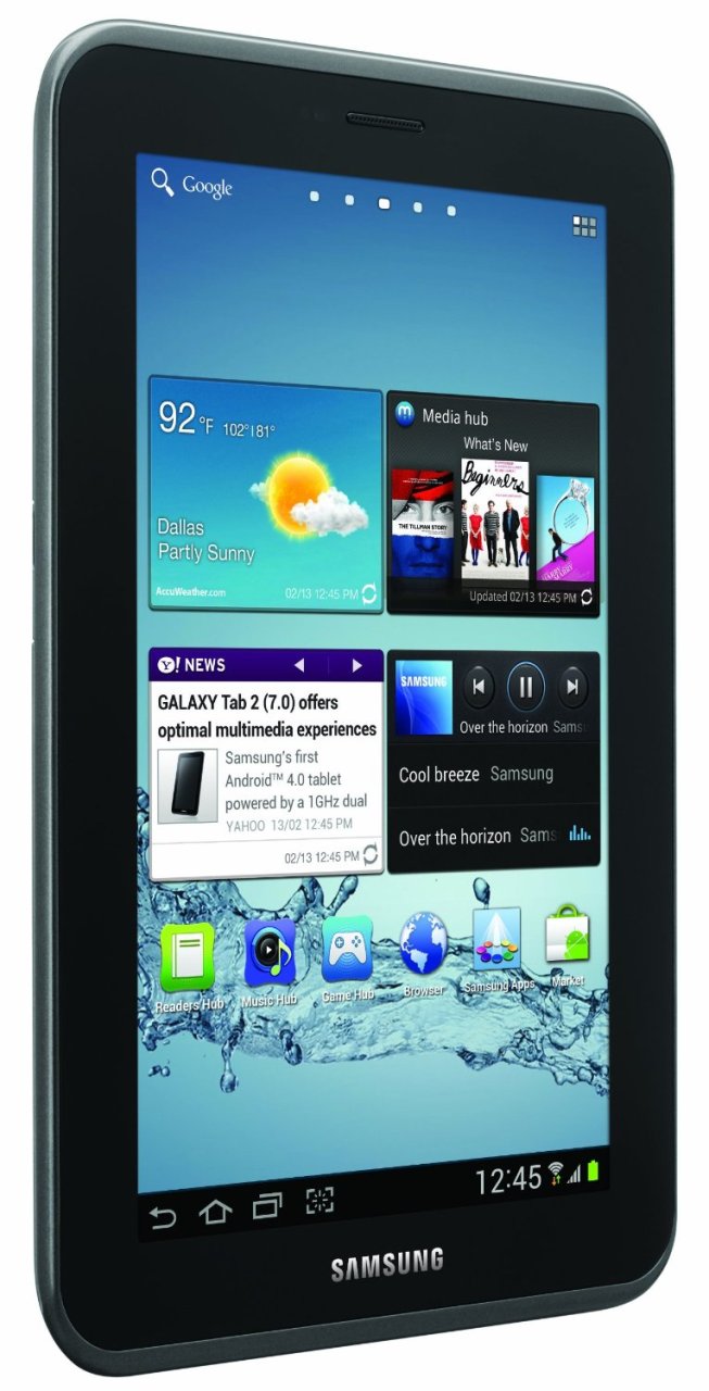 Tablette Android Samsung Galaxy Tab 2 7" - Dual-Core 1 GHz - ICS - 8 Go à 134€ livrée (ODR)
