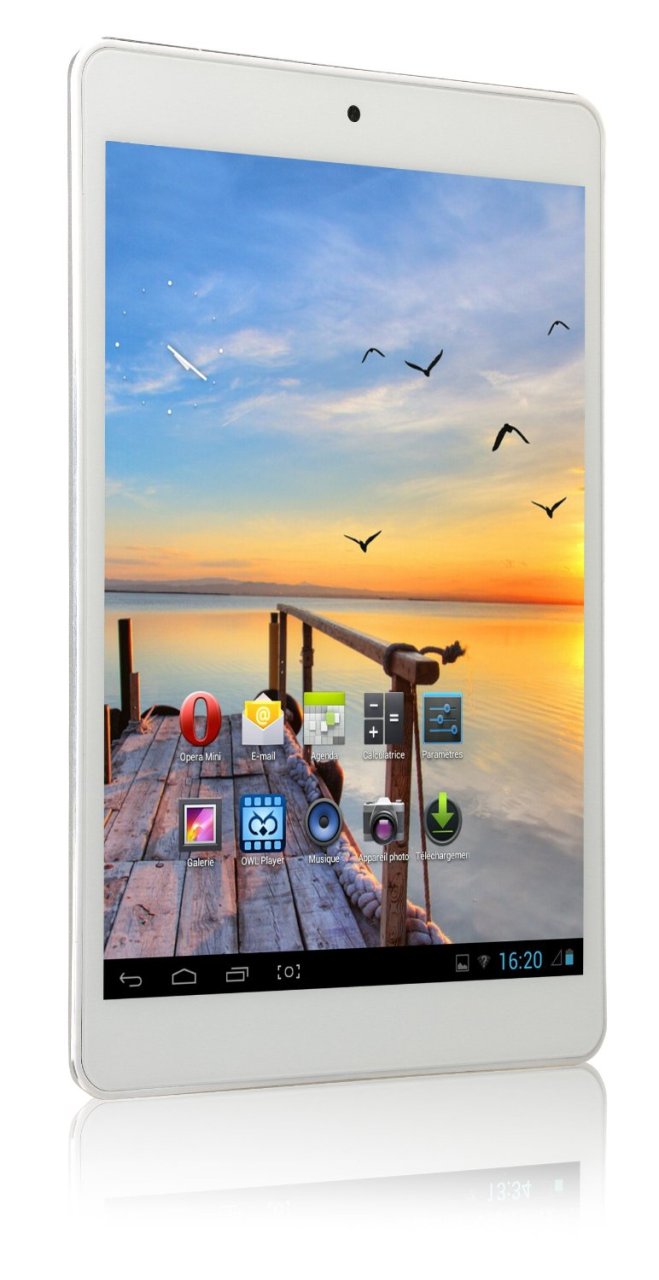 MPMAN MPQC780 Tablette tactile 7,85"Quad Core A31S 1 GHz à 51€99 Livrée