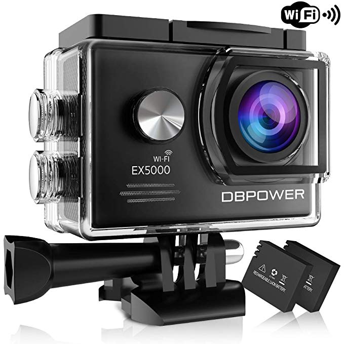 Caméra Sport DBPOWER EX5000 WIFI 14MPx Full HD à 25€99 @ Amazon