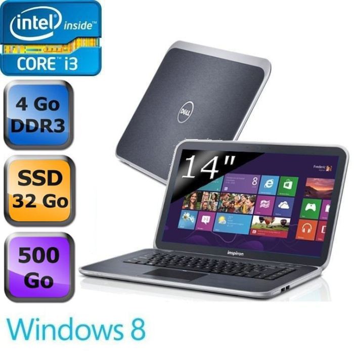 399.90€ l'Ultrabook Portable DELL INSPIRON 14'' SSD Core i3 