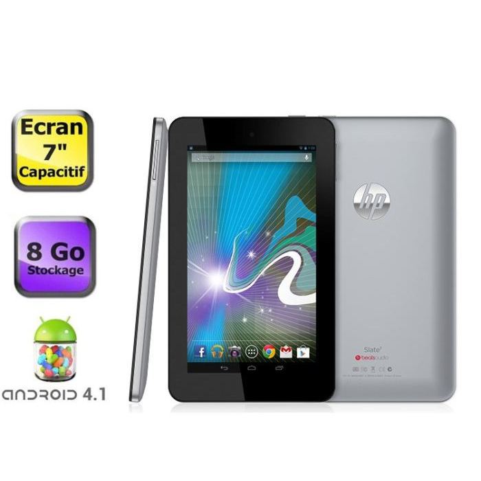 Soldes, tablette Android HP Slate 7 IPS, Bluetooth à 69€82 !