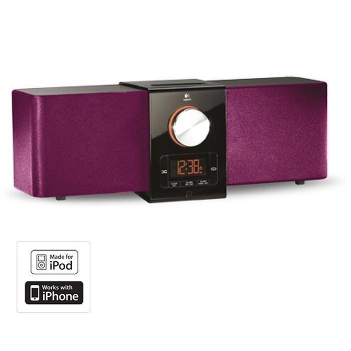 Dock Audio LOGITECH Pure-Fi Express Plus Purple à 23€35