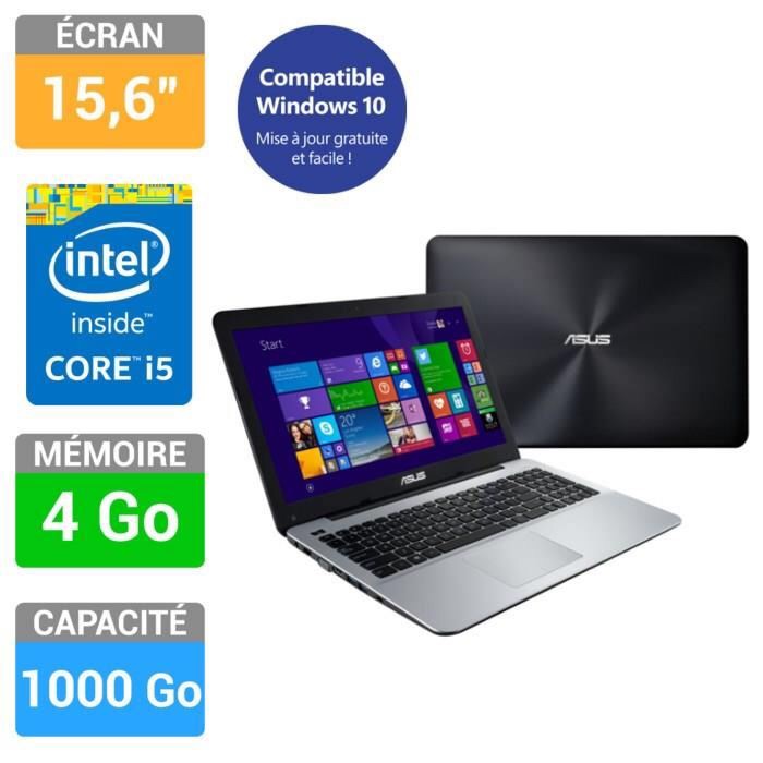 Asus PC Portable 15 pouces core i5 1To à 449€ livré
