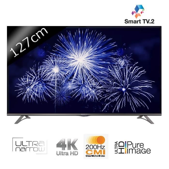 TV THOMSON 127CM 50UA6406 ULTRA HD 50% en bon d'achat (334€79)