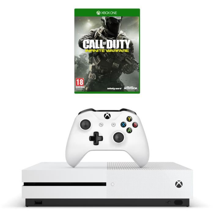 Xbox One S 500Go + Call of Duty Infinite Warfare à 231.99€