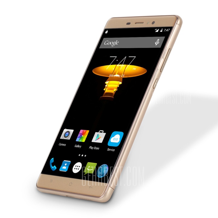 Smartphone Elephone M1 5.5, 4G, 4 coeurs 4GO/64GO Capteur d'empreinte à 68€45