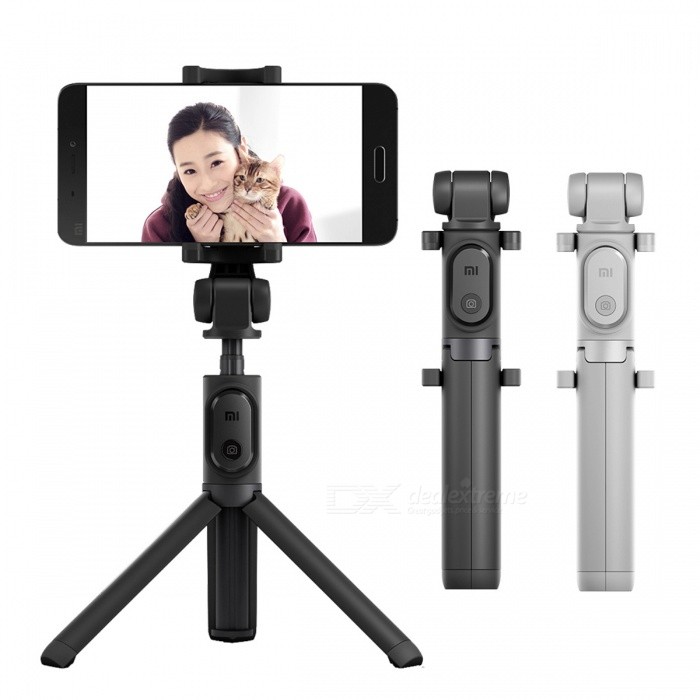 Perche Selfie Xiaomi, mode tripod avec télécommande bluetooth à 8€70