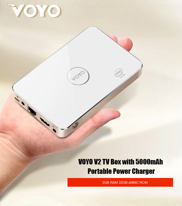 MiniPC Windows 10 VOYO V2 2GB 32GB à 60€ !
