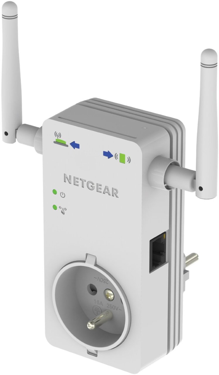 Répéteur Wifi Netgear WN3100RP-100FR prise femelle 23€49 @ Amazon
