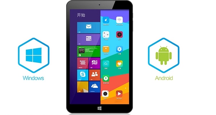 Tablette dual boot VIDO W8C ANDROID et WINDOWS 8 pouces HD à 84€ livrée 
