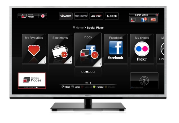 TV Toshiba LED 3D 102cm 40TL933F + caméscope 3D 3D Z100 499.99€ livrée