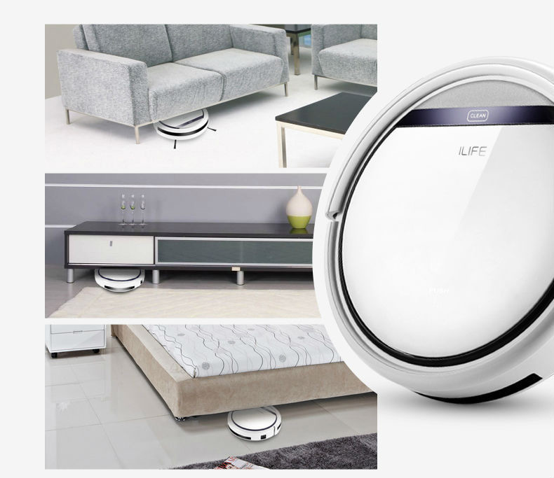 Aspirateur Robot Ilife V5, mode serpillière à 104€40, Stock Europe