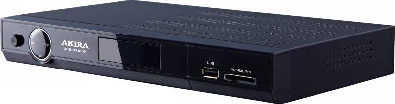 Akira - DHB-B31HDR, Adaptateur TNT HD - 2 Tuner - HDMI - USB PVR