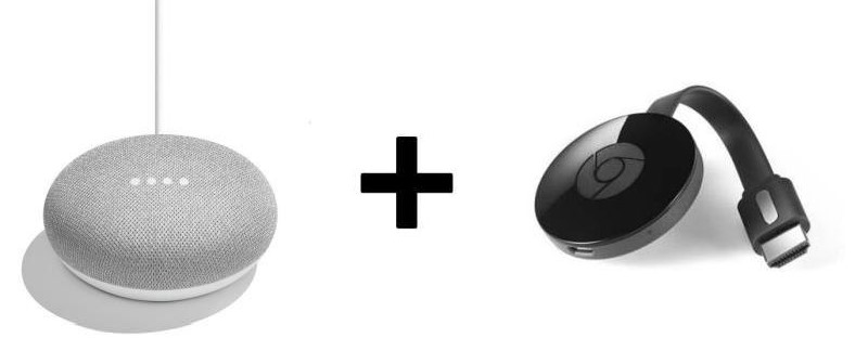Pack GOOGLE Home Mini avec un Google Chromecast à 79€99