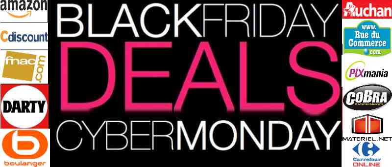 Black CRAZY Friday, Cyber Monday, les promos sont lancées