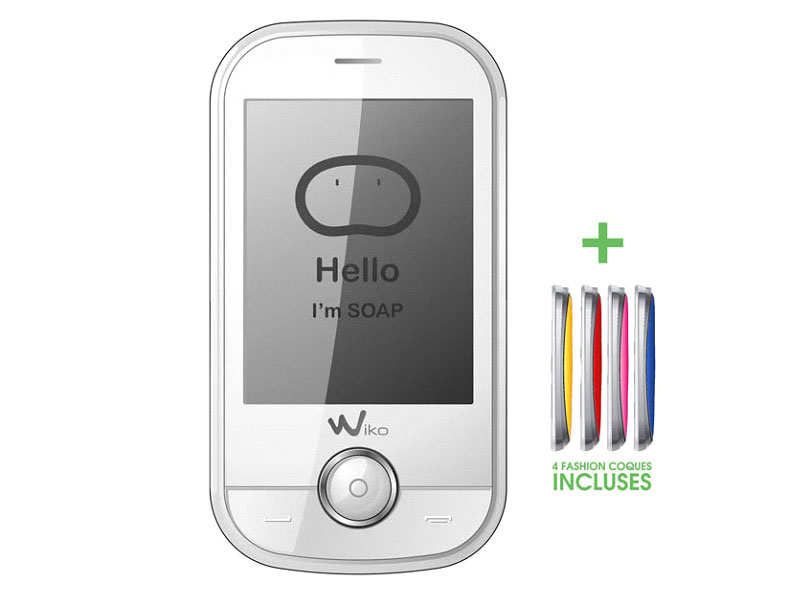 Smartphone Wiko Soap E930, Blanc double SIM 29€90
