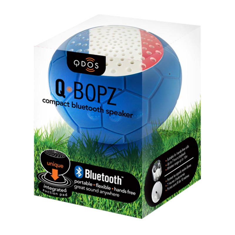 Enceintes portables Bluetooth Qdos Q-BOPZ 6€98 livrées les deux