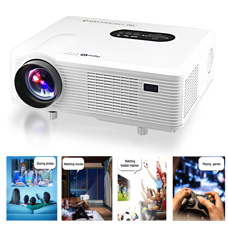 Projecteur vidéo HD Excelvan CL720D avec tuner TNT à 118€79 Stock Europe