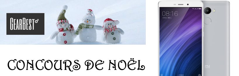 Concours SchmilbGeek de Noël, Gagnez un Smartphone Xiaomi Redmi 4 [resultats] !