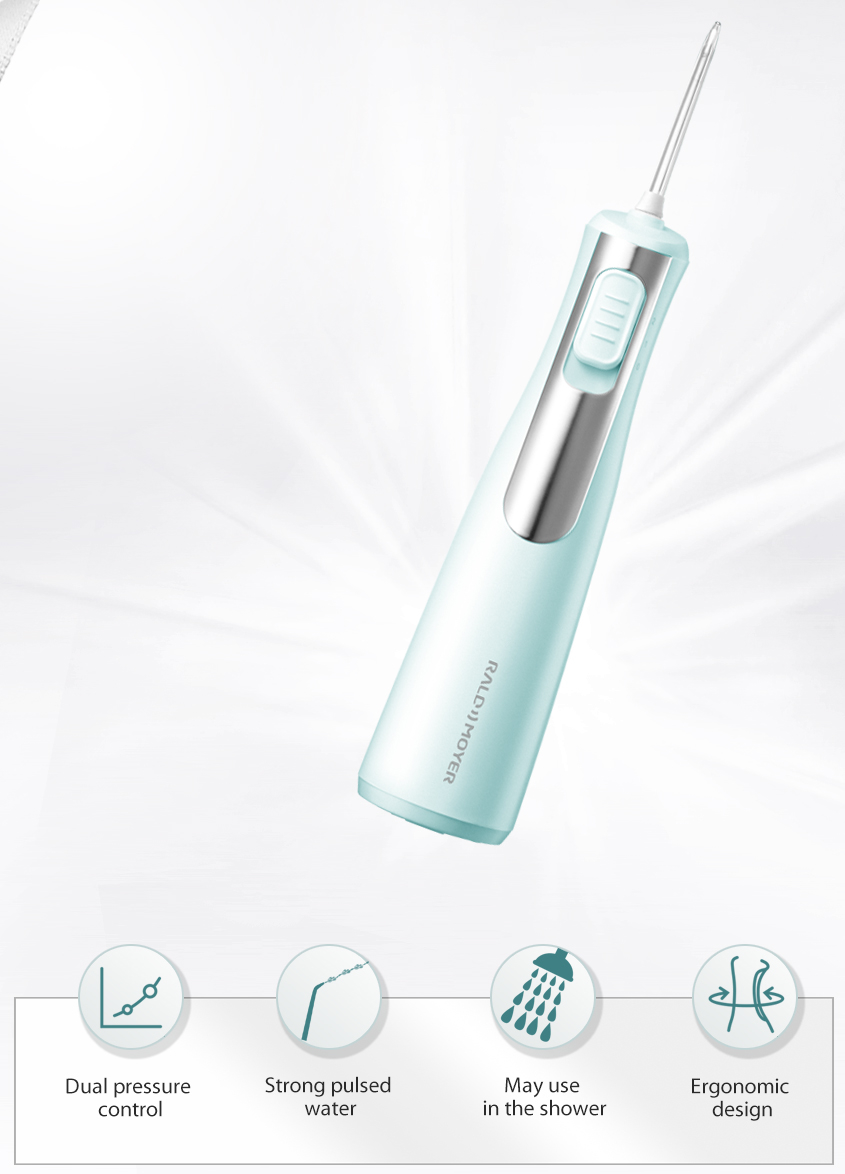 Hydropulseur Dentaire Raldmoyer CF100 rechargeable facilement transportable à 54€99