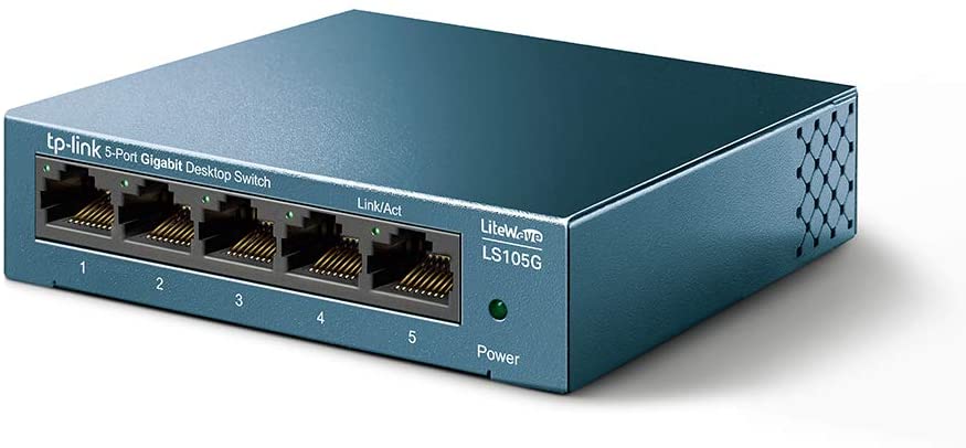 Switch Ethernet Gigabit TP-Link LS105G avec 5 ports tout métal à 11€99