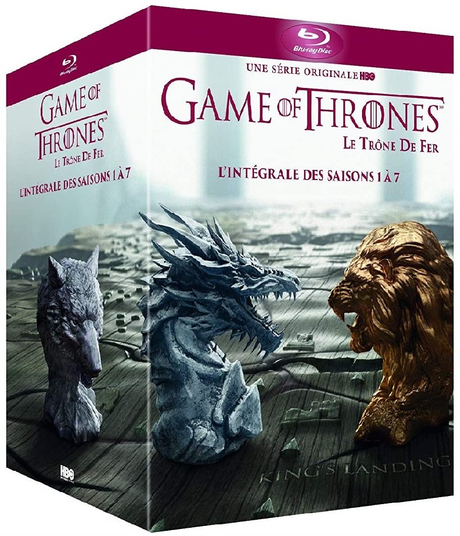 L'intégrale Game of Thrones (Le Trône de Fer) - saisons 1 à 7 Blu-ray à 37€99 @ Amazon