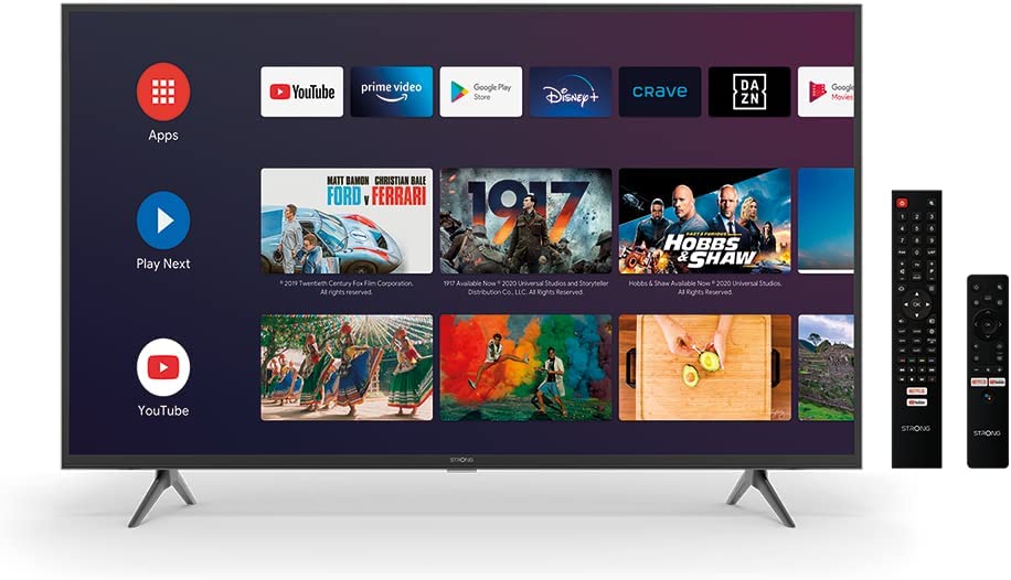 Smart STRONG SRT42FC5433, 42 pouces Full HD Android TV à seulement 229€99