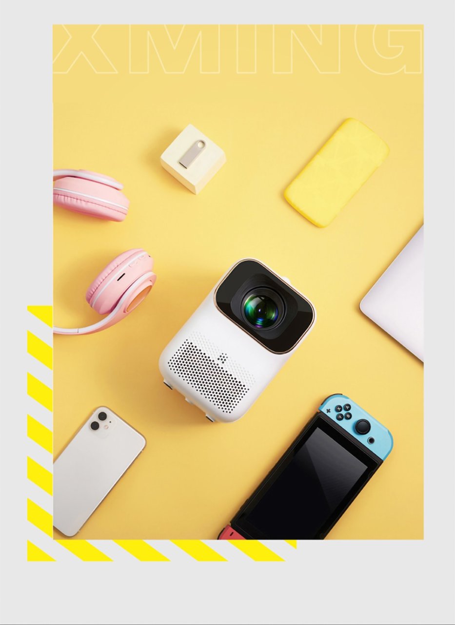 Le vidéo projecteur Xming Q1 SE, FullHD, 250 ANSI Lumens et WiFi à 89€