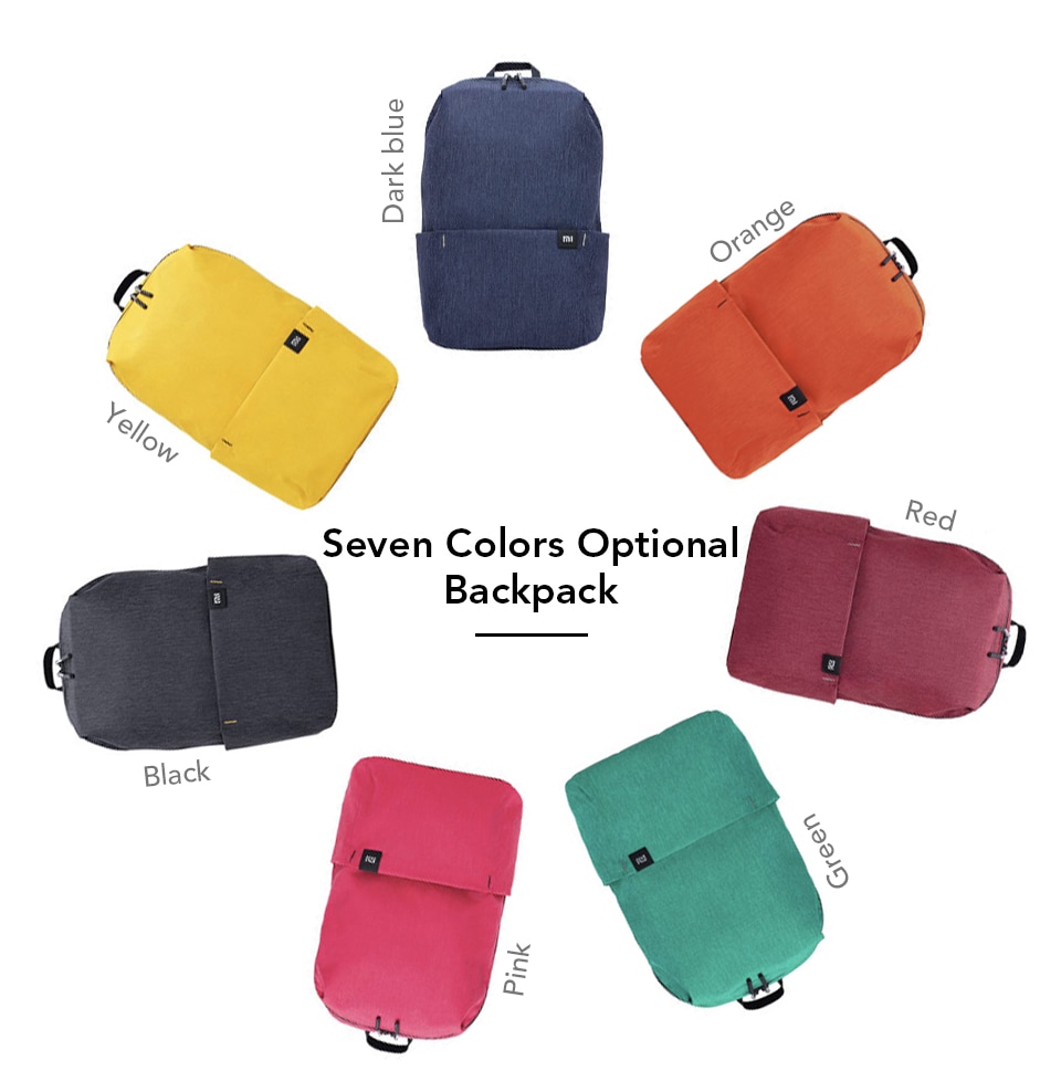 Sac à dos Xiaomi 10L noir à 4€98