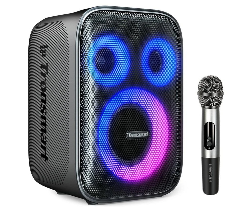 Tronsmart Halo 200, l'enceinte soirée 120W avec batterie, lumière et Karaoké à 109€