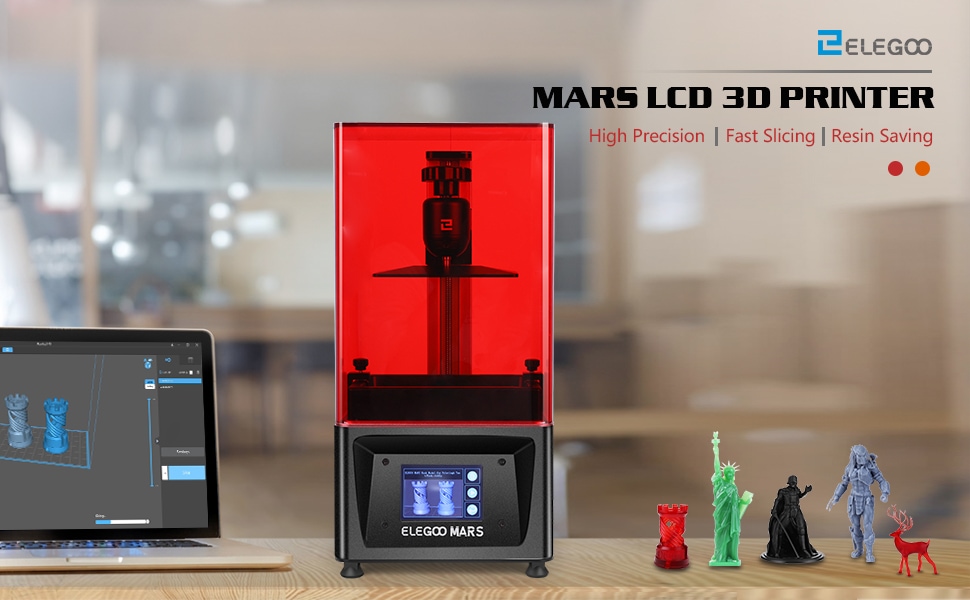 ELEGOO Mars, l'impression 3D Résine SLA LCD accessible à 239€ Stock France