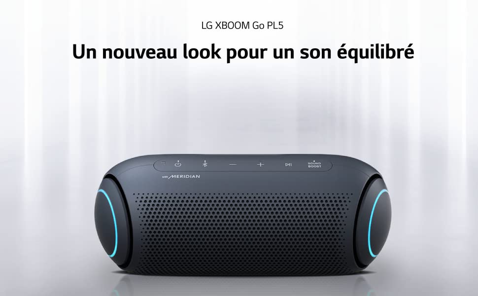 L'enceinte Bluetooth puissante et étanche LG XBOOM Go PL5 en promotion (49€90)