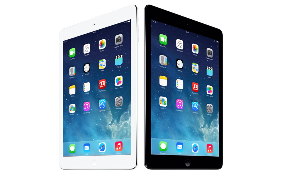 iPad AIR wifi Argent et gris sidéral à 299€ livré