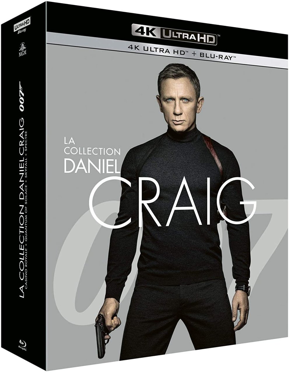Coffrets Blu-Ray 4K en promotion dont 007-La Collection Daniel Craig à 29€ 