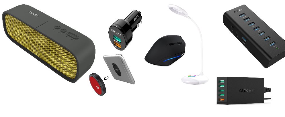 Grosse promotion Aukey, 18 accessoires en bon plan pour vos smartphones et ordinateurs